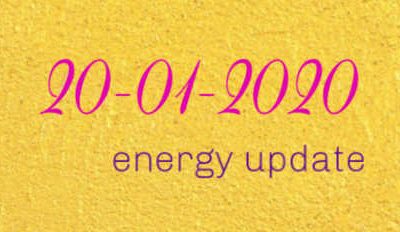 Energy update 20-01-2020